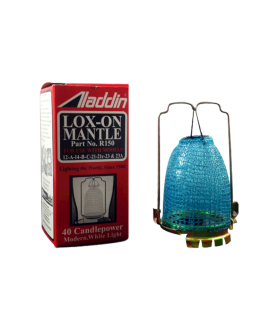Aladdin Heelless Oil Lamp Chimney 66mm Base | Clear or Frosted